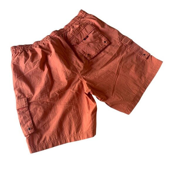 CREMIEUX Lot Of 2 Swim Board Shorts Sz XL 36 Orange & Blue Pockets Drawstring - Picture 6 of 16